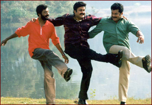 Mohanlal, Mukesh, Harishree Ashokan, Nayantara